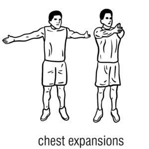 posture move, chest expansion